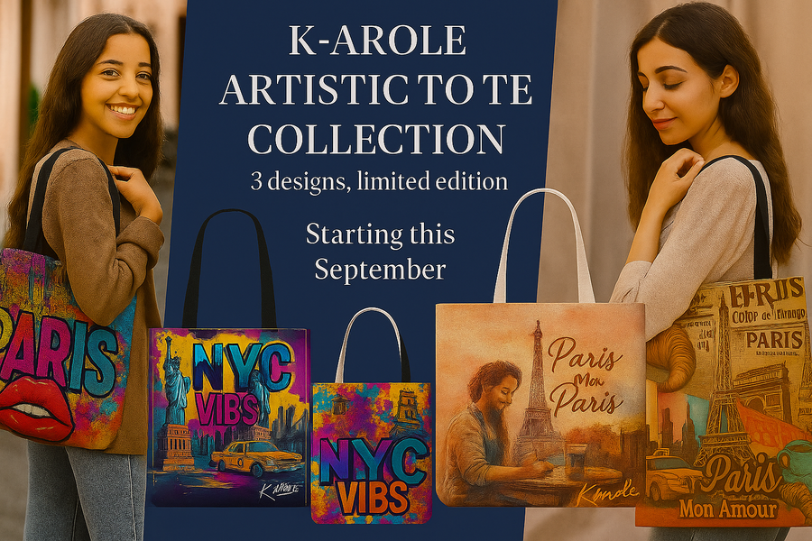 Artistic tote collection