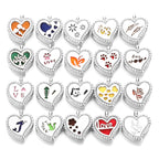 Collier Diffuseur d’Huiles Essentielles Cœur – Bien-Être Nomade | K-AROLE