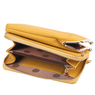 Fashion Mobile Phone Shoulder Bags With Lock Women Messenger Bag Wallet