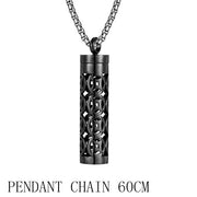 Black Pendant Black Chain