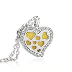 Collier Diffuseur d’Huiles Essentielles Cœur – Bien-Être Nomade | K-AROLE