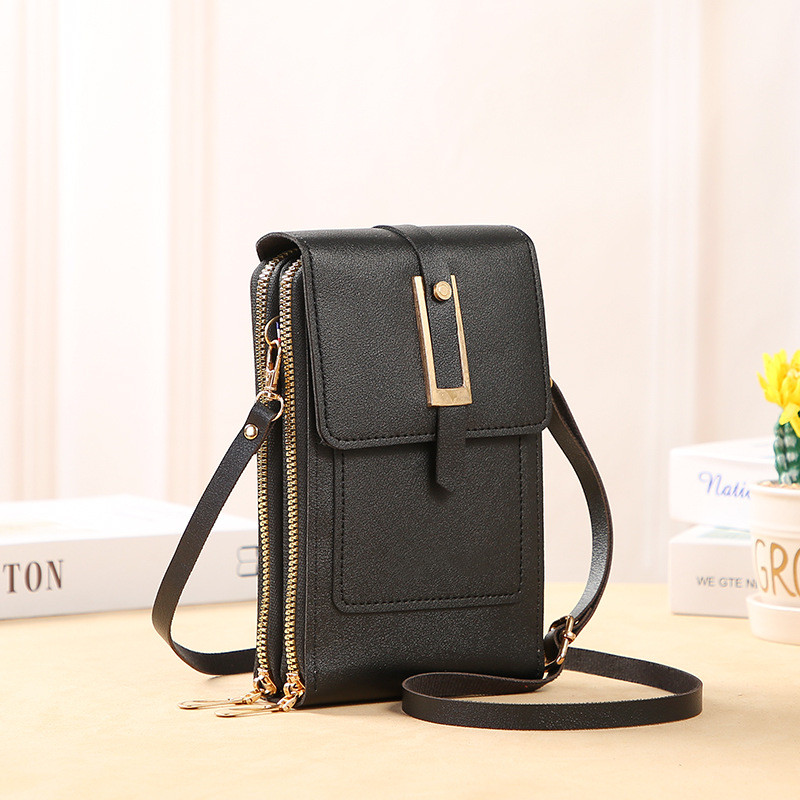 KAROLE®️ Elegant Crossbody Leather Phone Bag - Style Meets