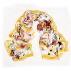 Écharpe longue en soie de mûrier style nouveau