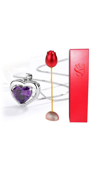 Colección Enchanted Heart: elegantes collares de cobre en forma de corazón para cada ocasión