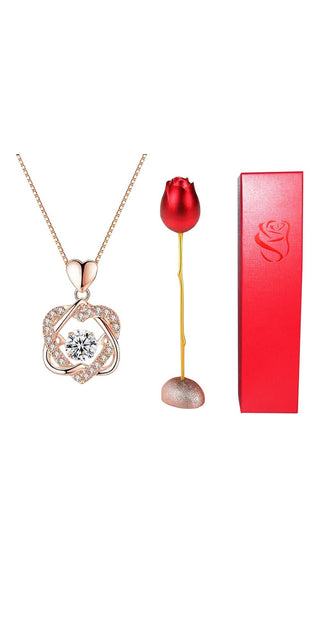 Enchanted Heart Collection: Elegant Copper Heart-Shaped Necklaces for Every Occasion