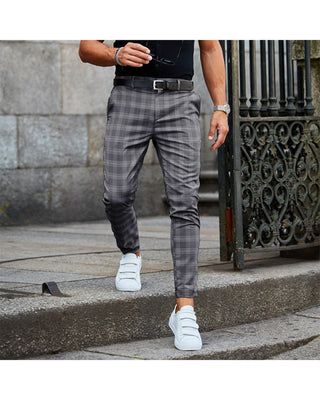 K-AROLE™️ Trendiga svartbelagda jeansjeans för män