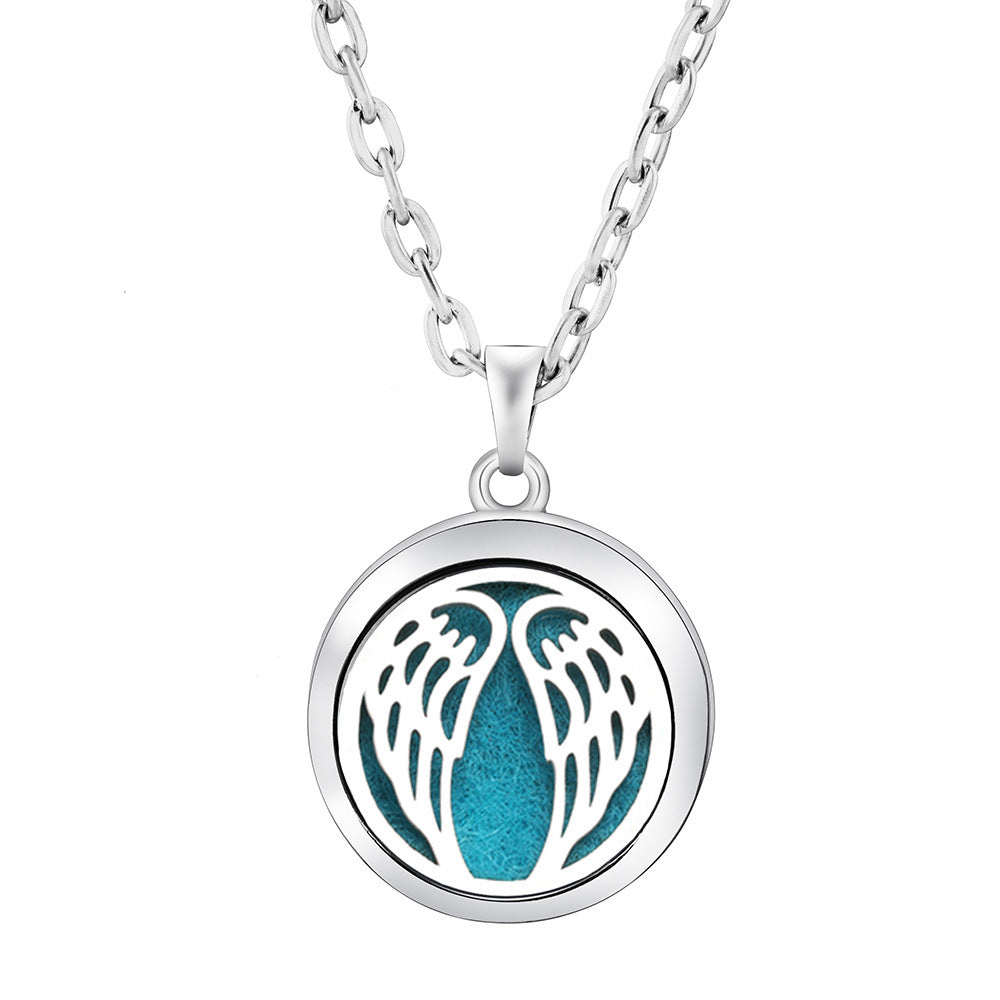 Collier Diffuseur Rond — Arbre de Vie & 9 Motifs