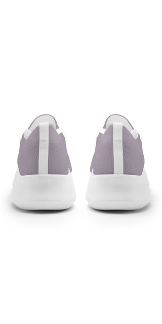 Stylish women's mesh gymnastics chunky sneakers in a trendy lilac hue, featuring a comfortable, supportive design for an active lifestyle.