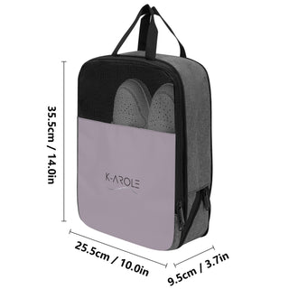 Sporty Mesh Sneakers in Stylish K-AROLE Gym Bag