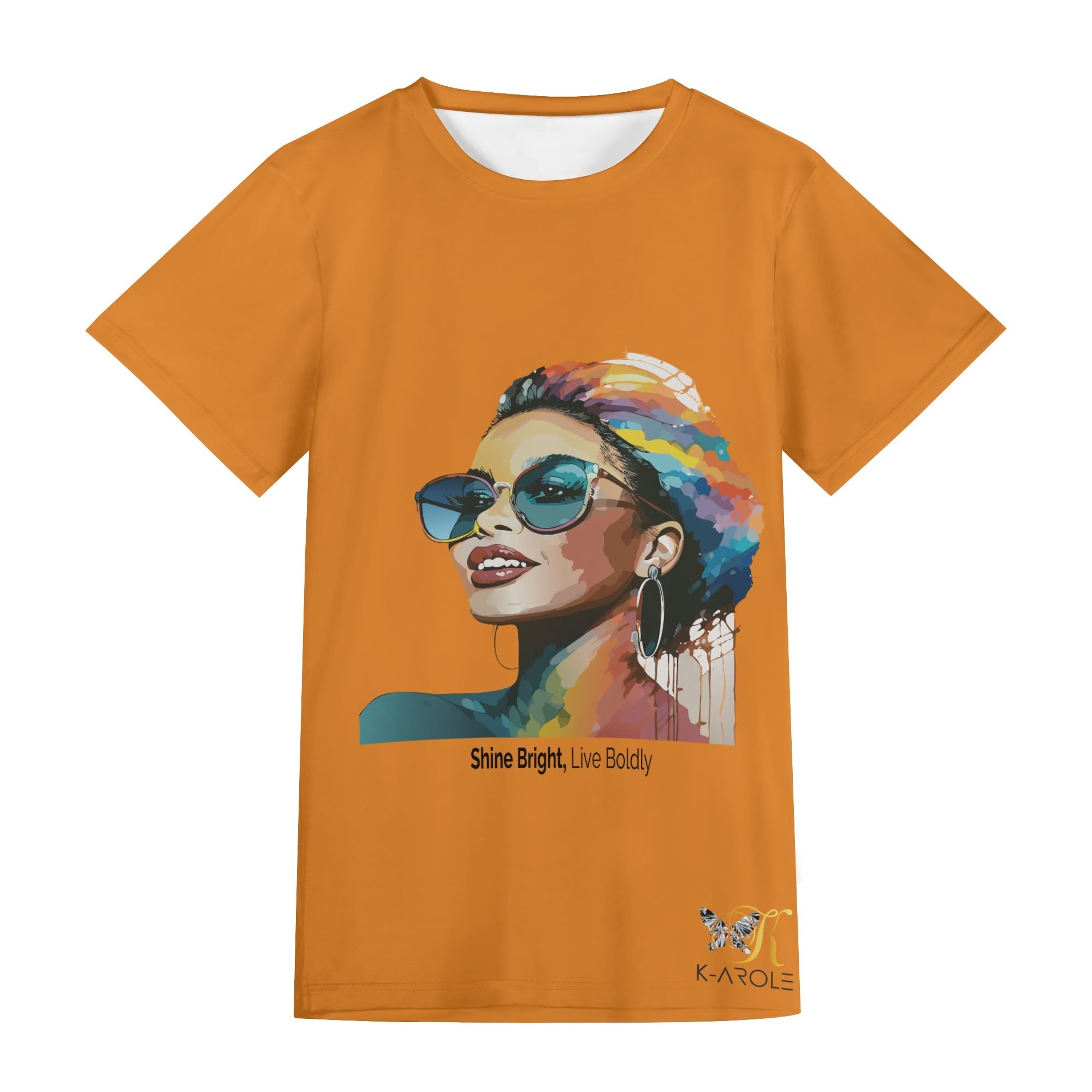 K-AROLE®️ Unisex All-Over Print Adult Short Sleeve Tshirt