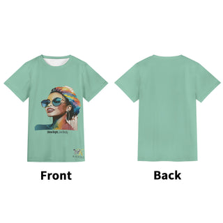 Unisex All-Over Print Adult Short Sleeve Tshirt K-AROLE Shine