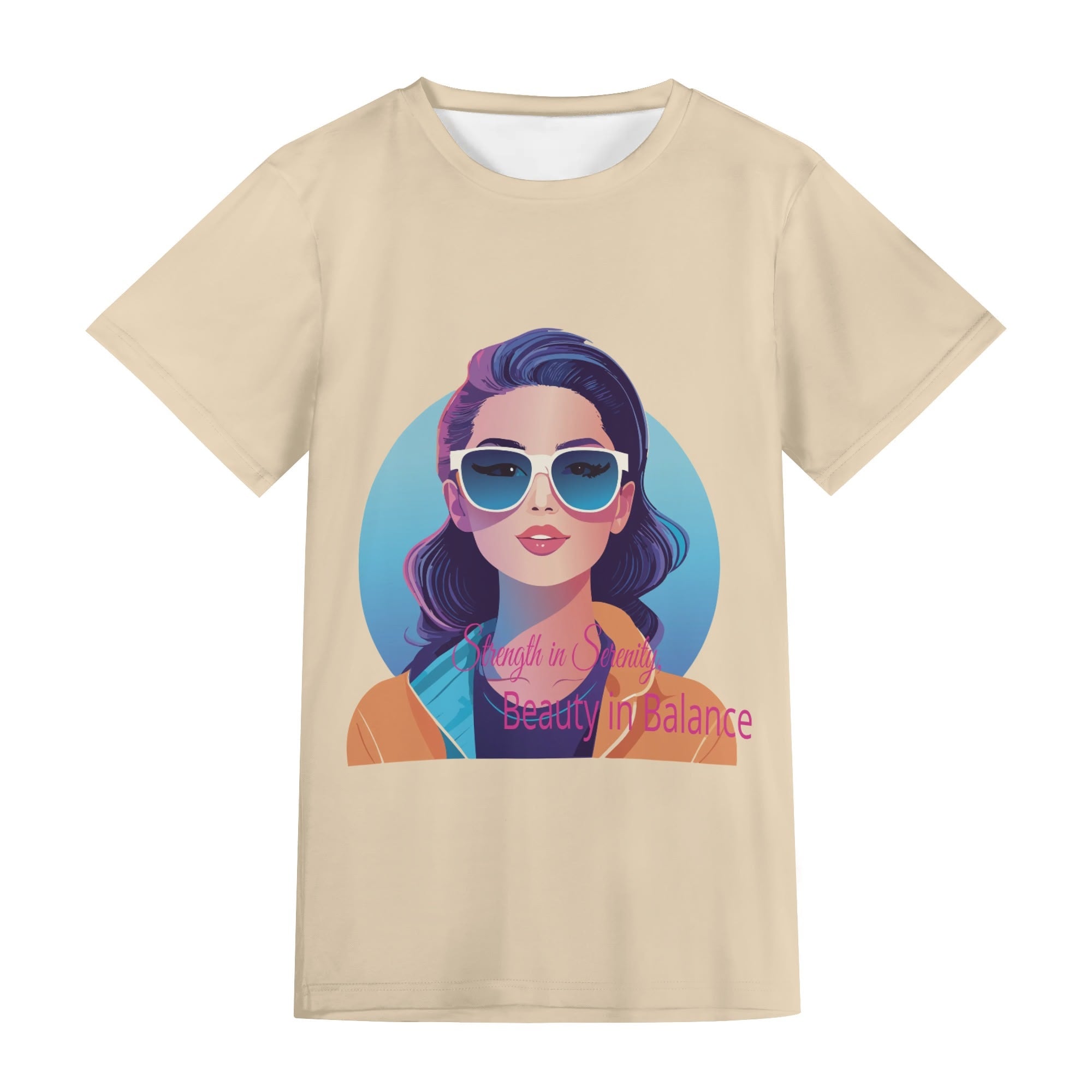 Strength in Serenity – Beauty Balance T-Shirt K-AROLE®️