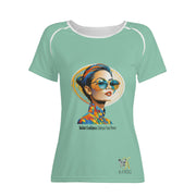 XS / 7 - Fearless Heart, Limitless Dreams K-AROLE  Women's T shirt