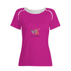 Womens All-Over Print T shirt - XS / 3 - Women’s