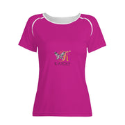 XS / 3 - T-shirt imprimé intégral pour femme
