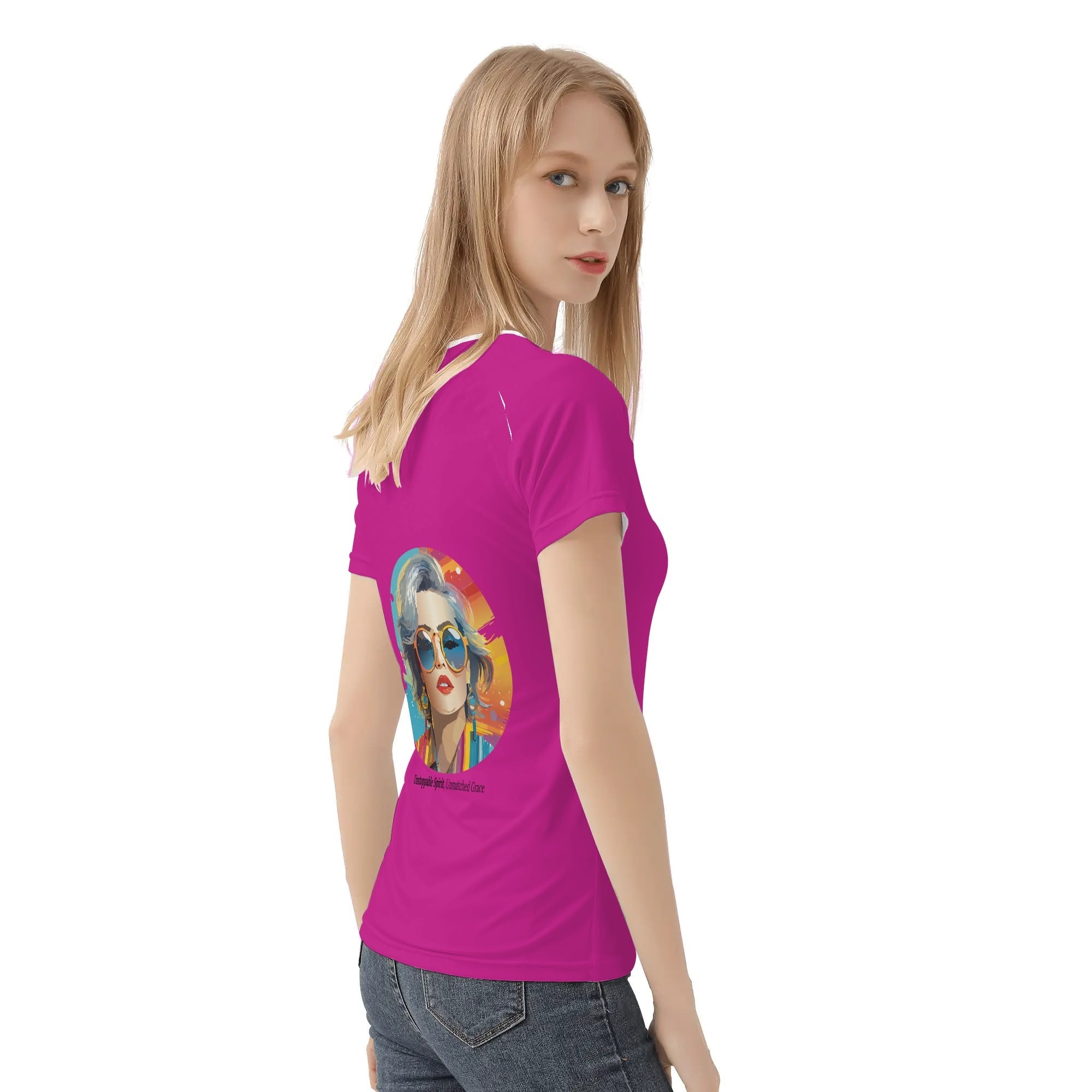 Womens All-Over Print T shirt