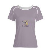 XS / 2 - T-shirt imprimé intégral pour femme