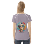 Womens All-Over Print T shirt
