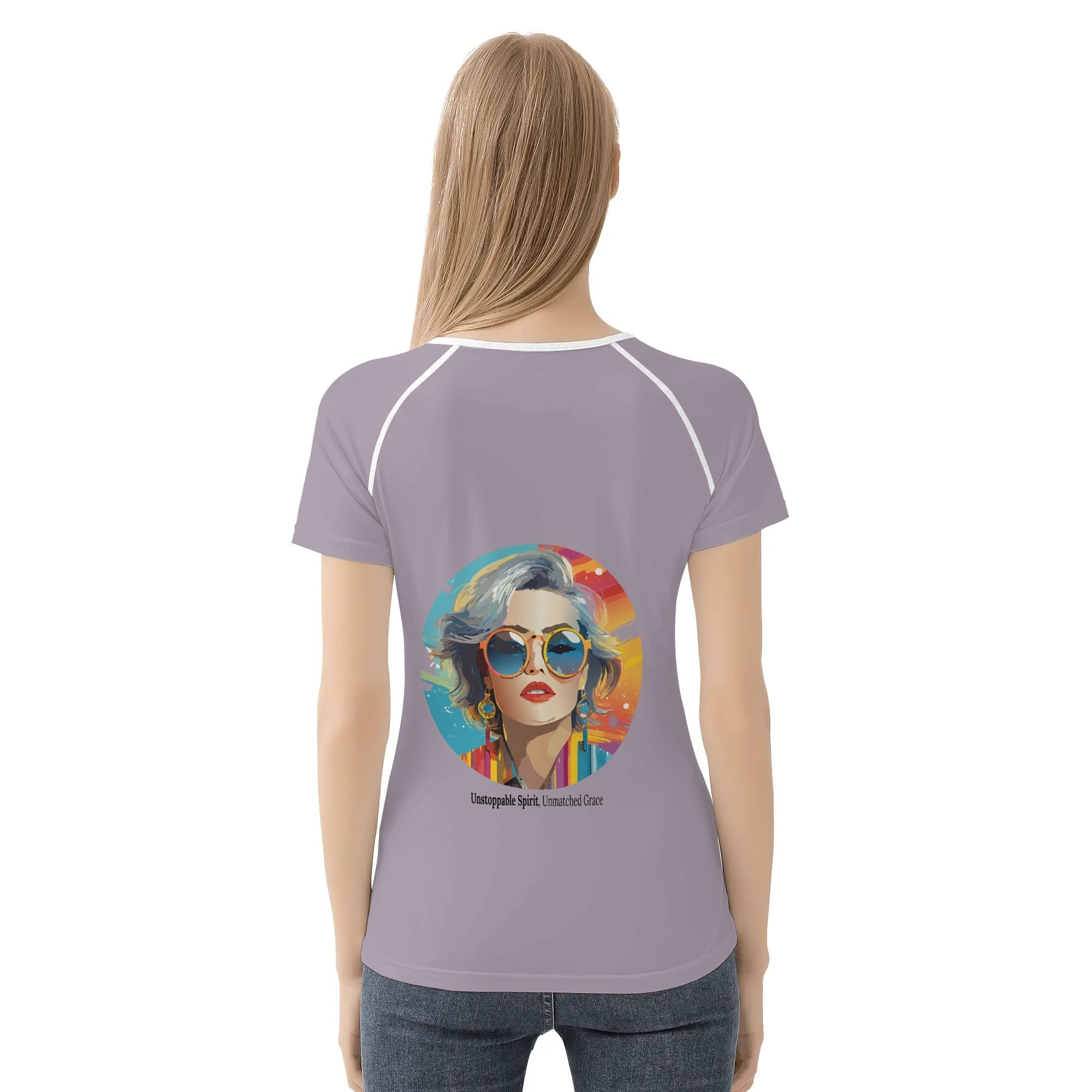 Womens All-Over Print T shirt