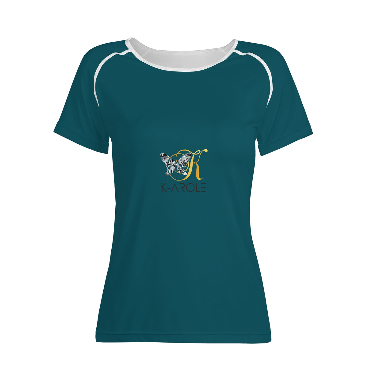 T-shirt imprimé intégral pour femme