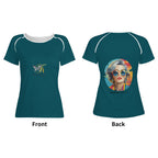Womens All-Over Print T shirt