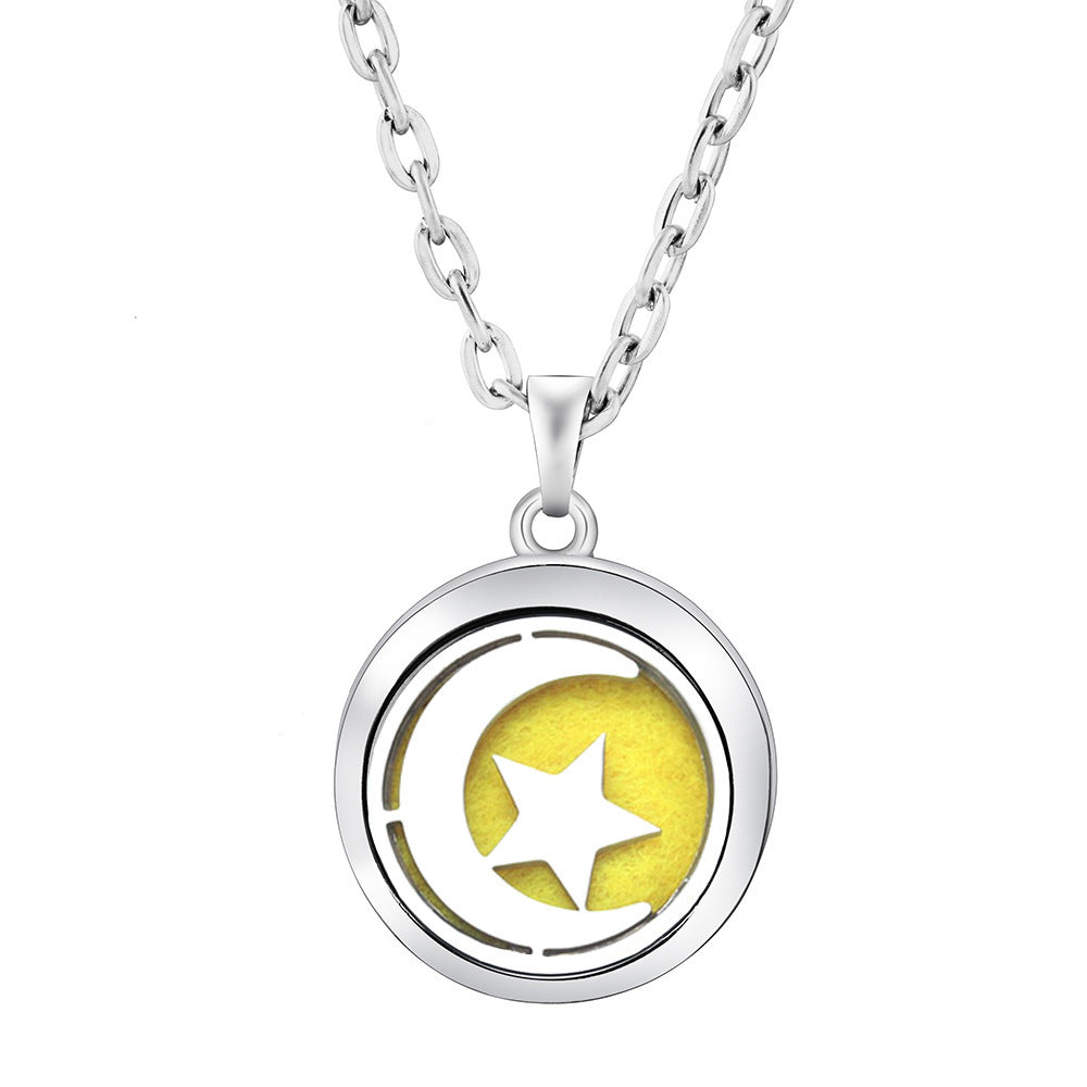 Collier Diffuseur Rond — Arbre de Vie & 9 Motifs