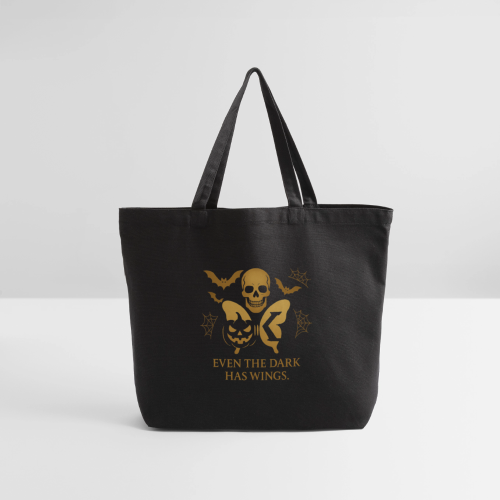 Eco-Friendly Cotton Tote - black