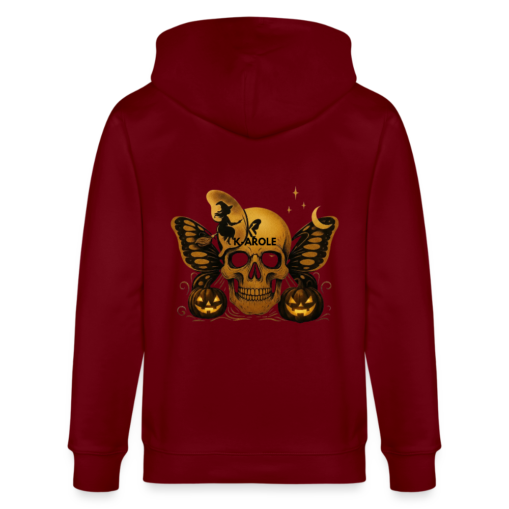 Stanley/Stella Cultivator Organic Zip Hoodie - burgundy