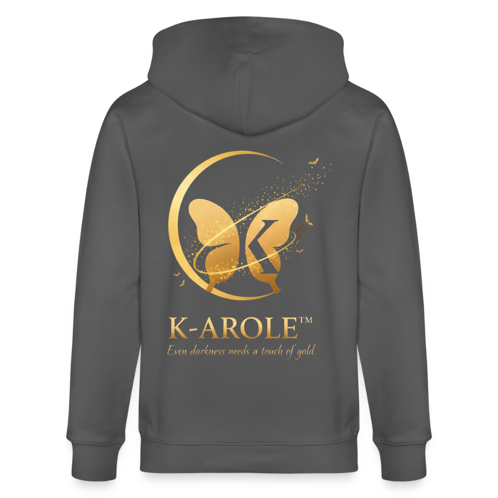 Stanley/Stella Cultivator Organic Zip Hoodie - anthracite