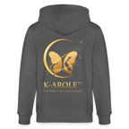 Stanley/Stella Cultivator Organic Zip Hoodie - anthracite