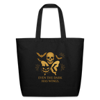 Eco-Friendly Cotton Tote - black