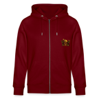 Stanley/Stella Cultivator Organic Zip Hoodie - burgundy