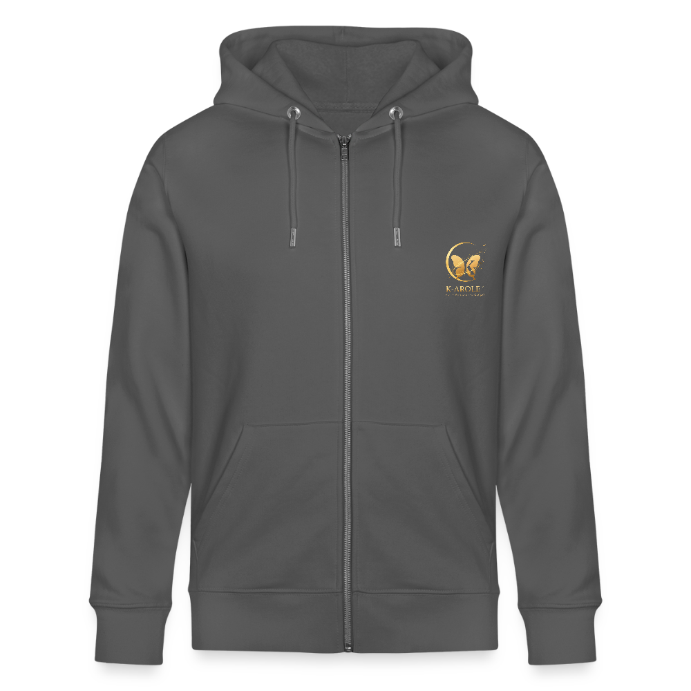 Stanley/Stella Cultivator Organic Zip Hoodie - anthracite