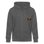 Stanley/Stella Cultivator Organic Zip Hoodie - anthracite