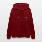 Stanley/Stella Cultivator Organic Zip Hoodie - burgundy