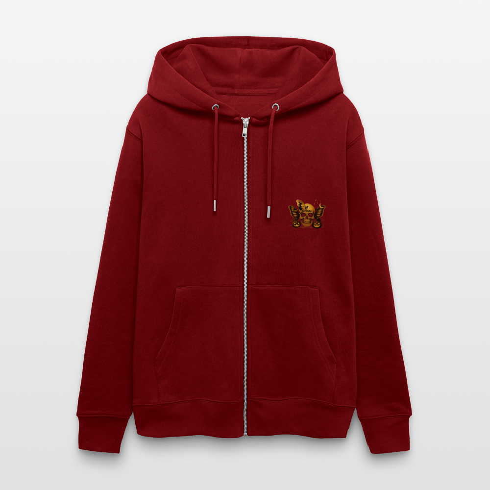 Stanley/Stella Cultivator Organic Zip Hoodie - burgundy