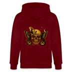 Stanley/Stella Cultivator Organic Zip Hoodie - burgundy