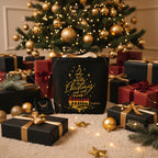 Calm but Sparkly” Christmas Tote Bag | K-AROLE®️ Holiday Chic