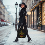 Calm but Sparkly” Christmas Tote Bag | K-AROLE®️ Holiday Chic