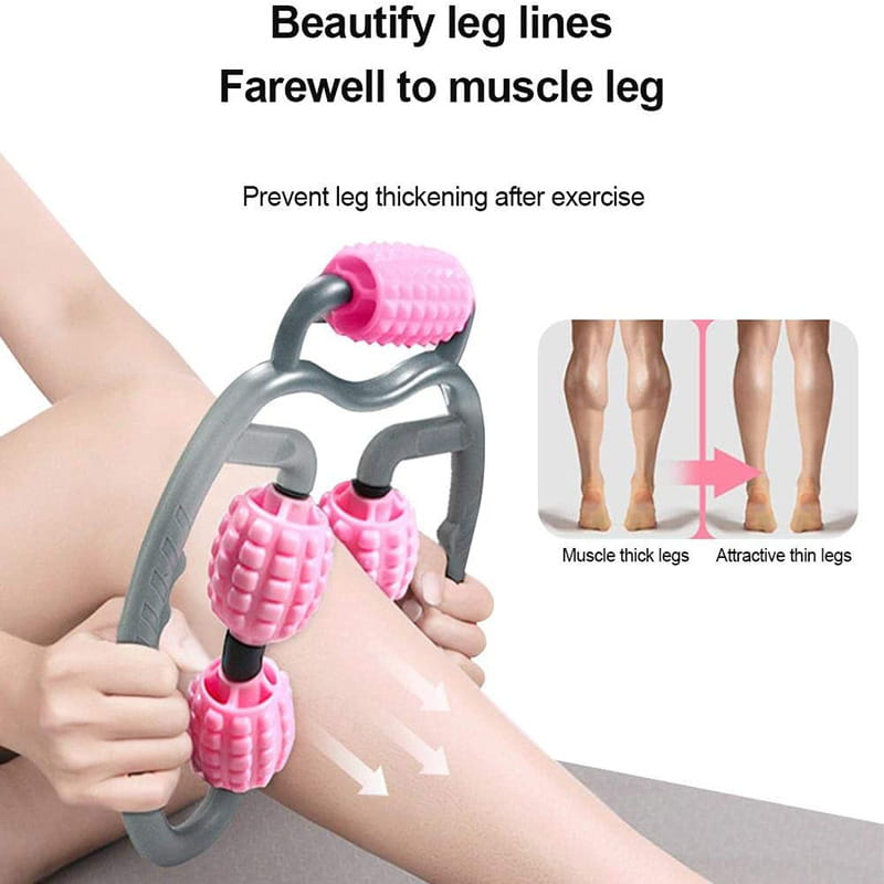 U Shape Trigger Point Massage Roller Full Body Tool Arm Leg