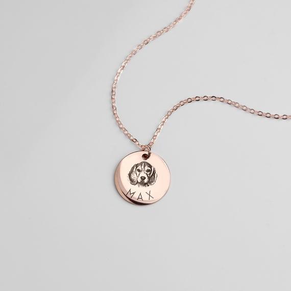 Collier Portrait Gravé K-AROLE - finitions
