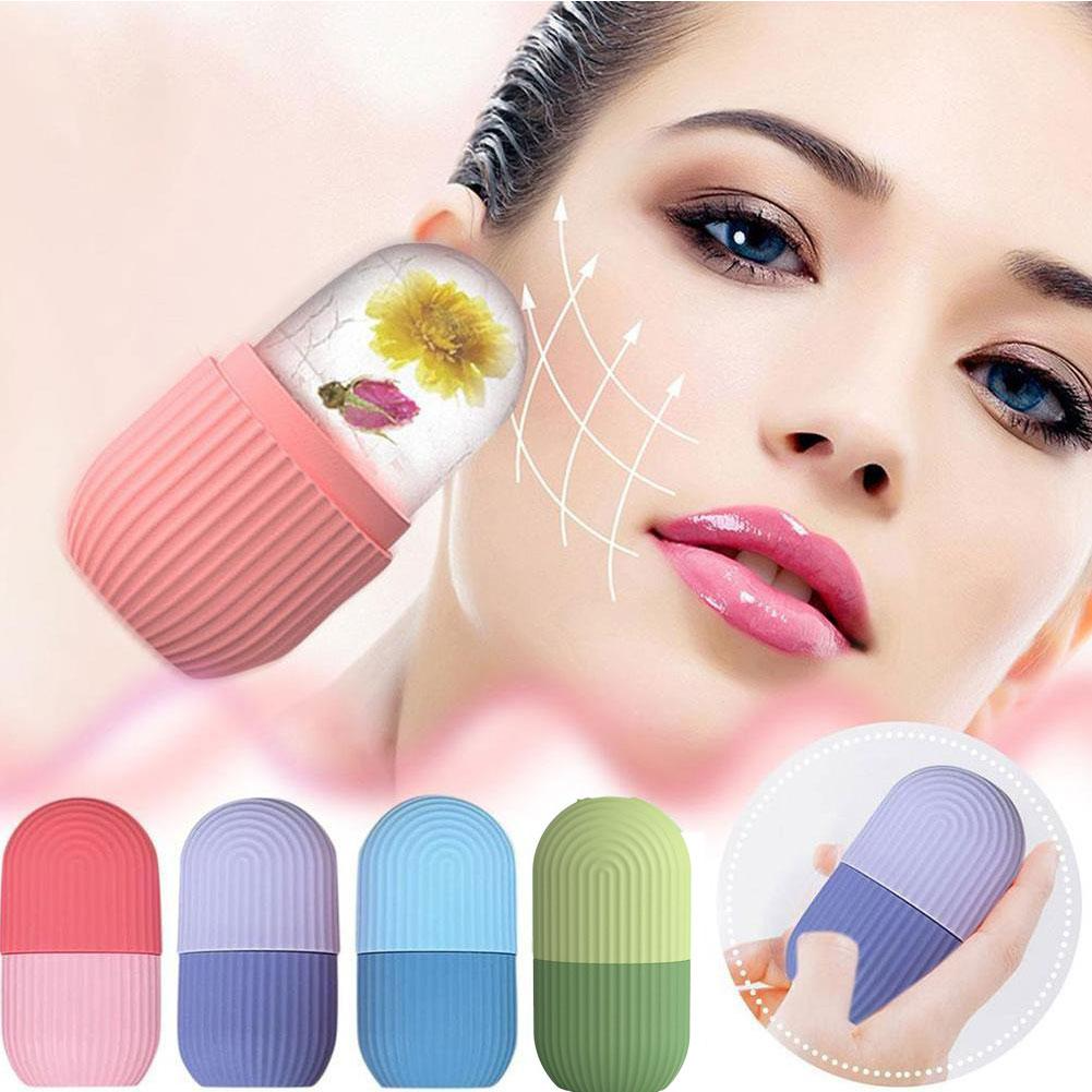 Silicone Ice Cube Tray Mold Face Beauty Lifting Tool