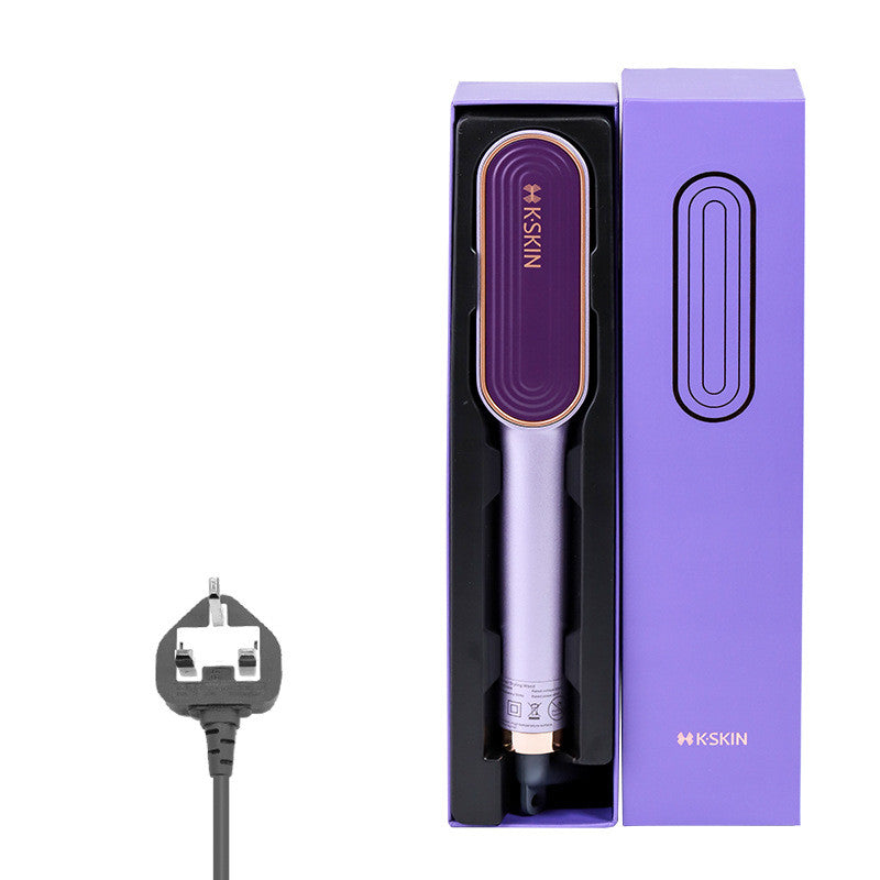 Negative Ion Hair Straightening Comb And Curling Iron