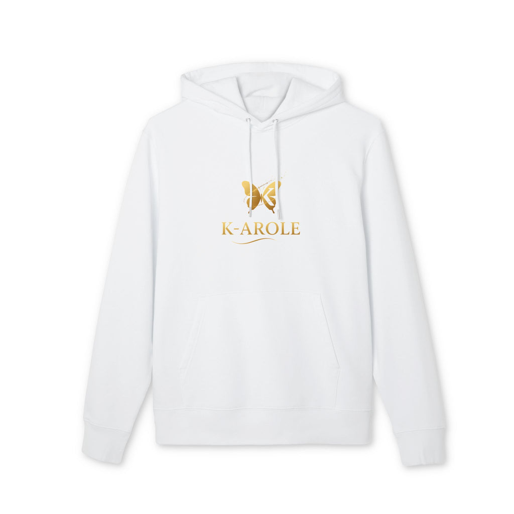 K-AROLE® « Papillon doré » — Sweat à capuche épais en coton biologique 