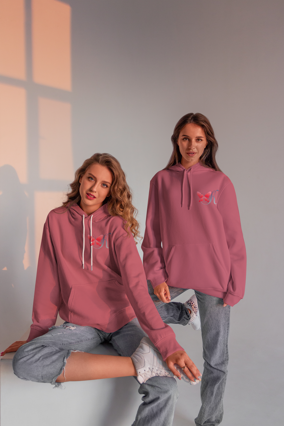 Comfort Tops Pastel Comfort Hoodie Pink K-AROLE®️