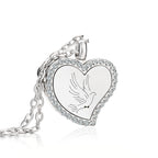 Collier Diffuseur d’Huiles Essentielles Cœur – Bien-Être Nomade | K-AROLE