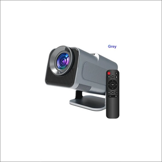 Sleek home cinema projector with 180° rotational capability - enjoy immersive entertainment at home.