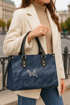 Chic și albastru: îmbunătățește-ți stilul cu uimitoarea geantă de mână albastră