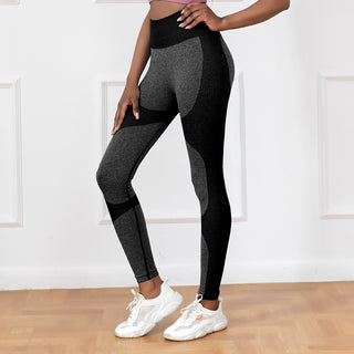 Striped Printed Yoga Pants, High Waist Seamless Leggings, Stretch Butt Lift, Quick-drying Running Sports Fitness Pant for Women