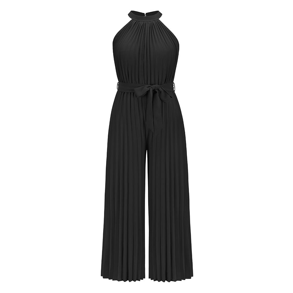 Women’s Casual Fashion Solid Color Slim Jumpsuit